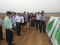 USAsialinks Health and Wellness Team Visiting Tai'An Development Site