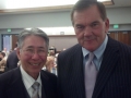 Former Governor of Pennsylvania Tom Ridge with George