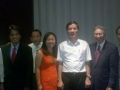 George Dang with the Vinh Phuc Delegation