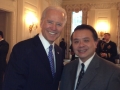 USAsialinks, SVP Shuping Chan with Vice President Joe Biden at the White House